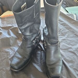 Frye Black Leather Men's Boots